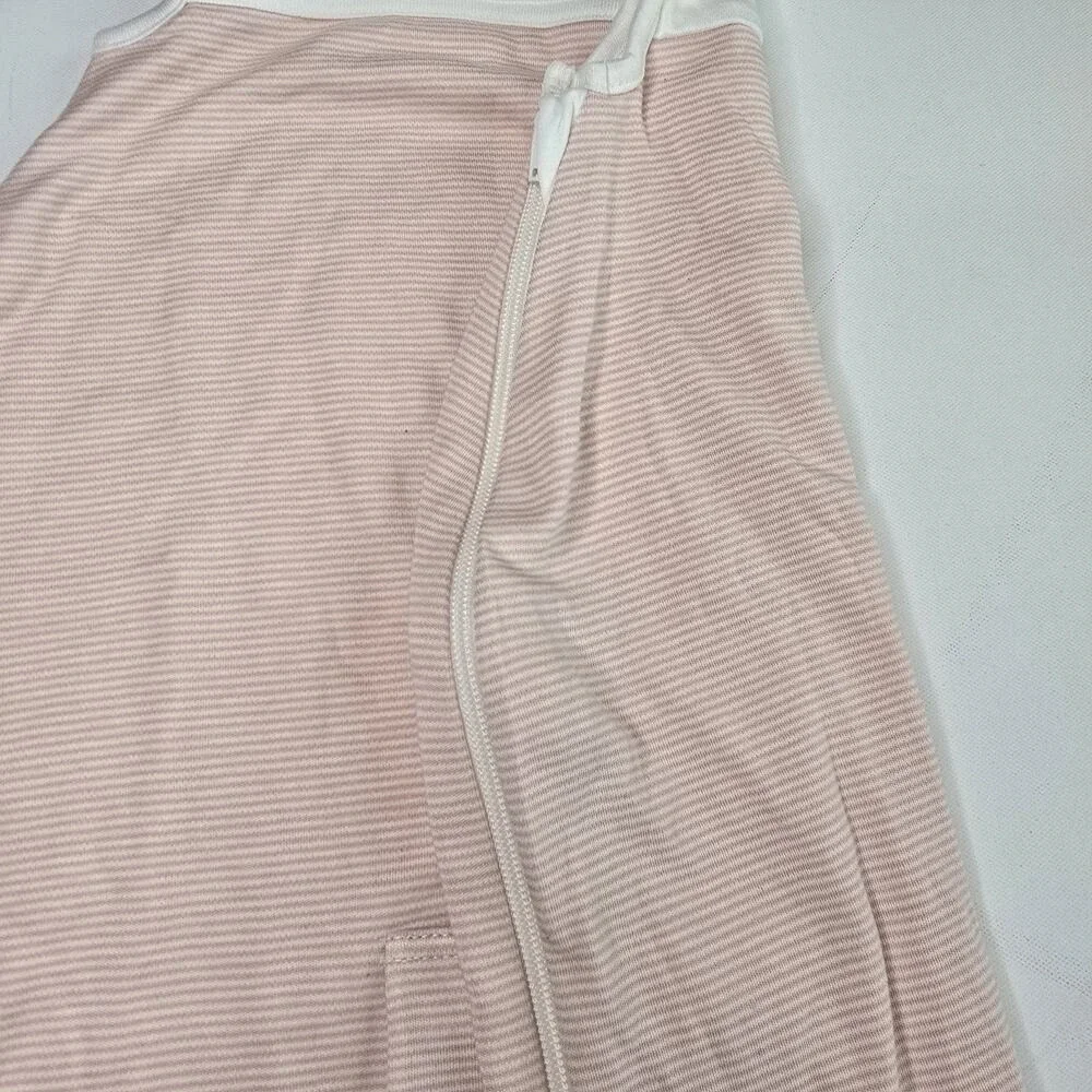 MORI Clever Sleeping Bag 0-2 Years Blush Stripe Bamboo Organic Cotton NWT‎